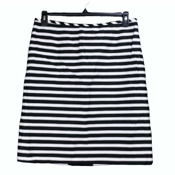 Tahari Dresses & Skirts - Tahari Black and White Striped Skirt